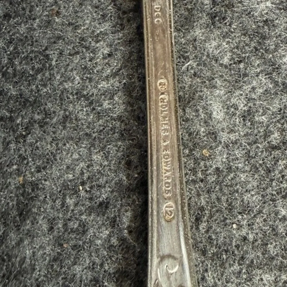 Vintage Holmes Edwards Silverplate Spoons Danish Princess Deepsilver‎ Set of 2